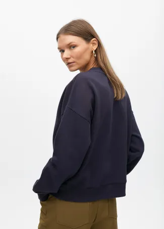 Sudadera animal con pedrería