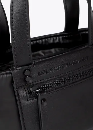 Mini shopper nylon satinado