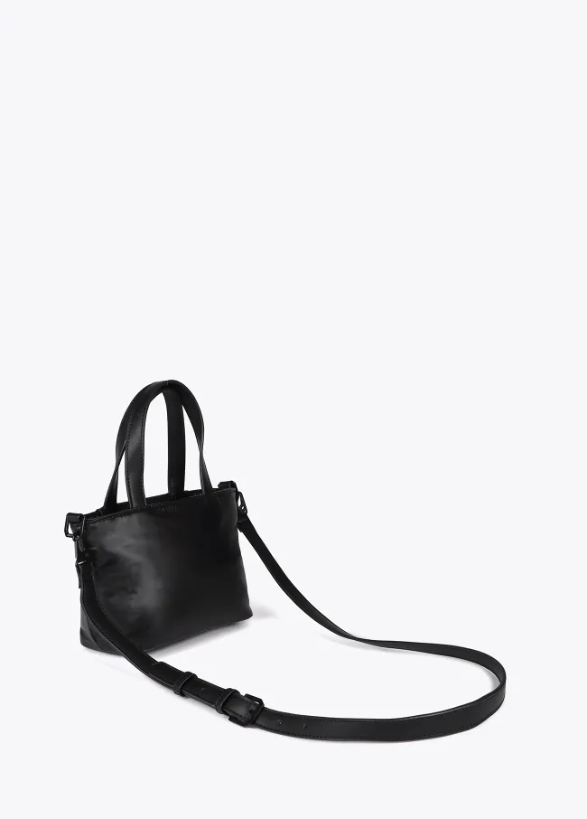 Mini shopper nylon satinado