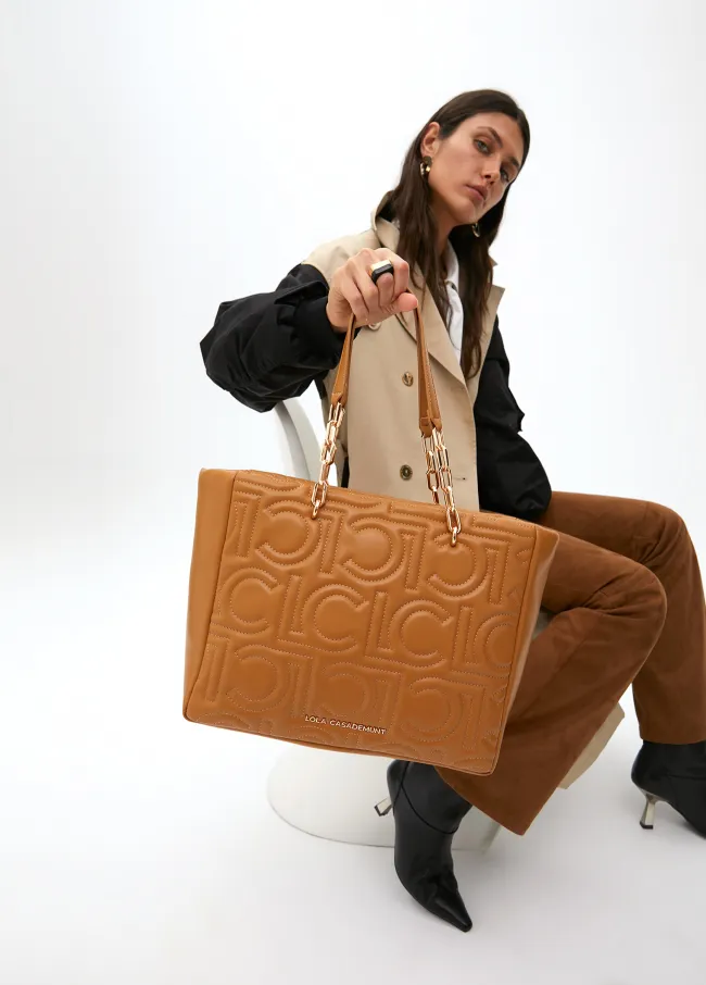 Shopper acolchado logotipado