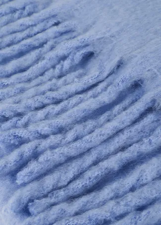 Budanda lisa flecos gruesos