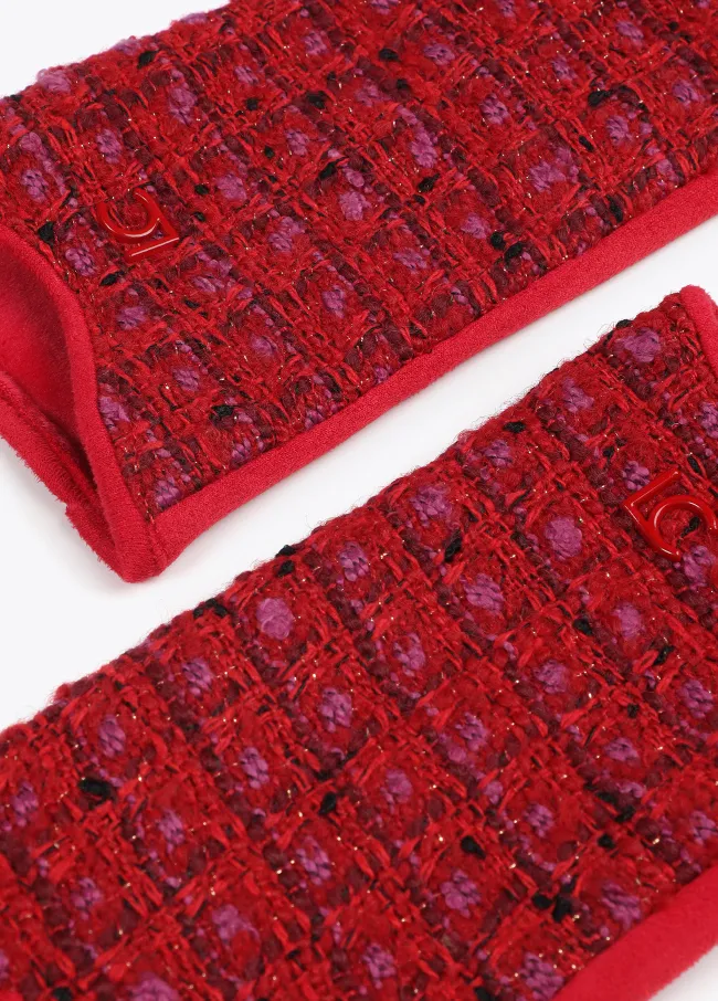 Guante tweed multicolor