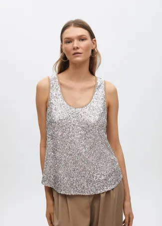 Sequined top