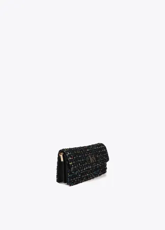 Bandolera baguete de tweed