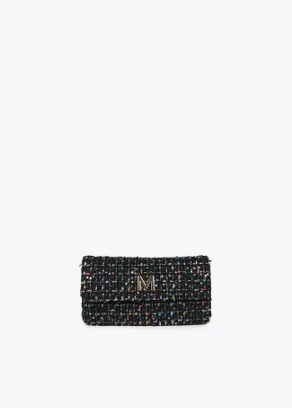 Bandolera baguete de tweed