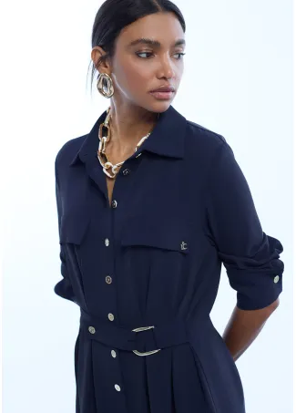 Vestido camisero botones