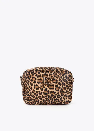 Basic leopard crossbody bag