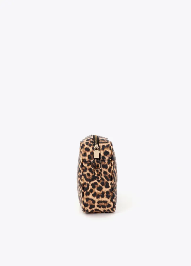 Basic leopard crossbody bag