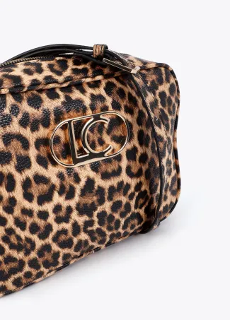 Basic leopard crossbody bag
