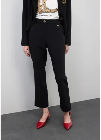 Flared Cropped trousers