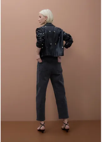 Studded trousers
