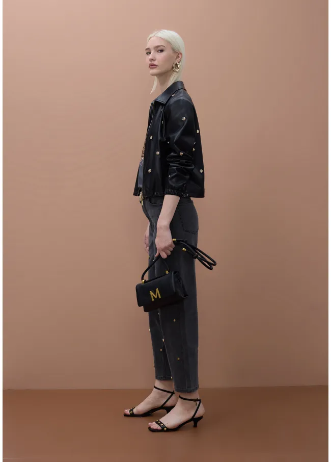 Studded trousers