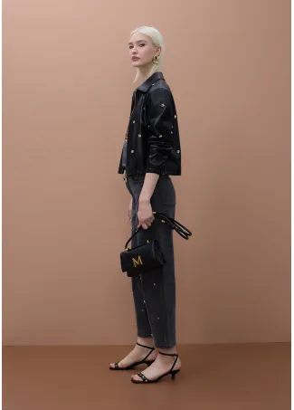 Studded trousers