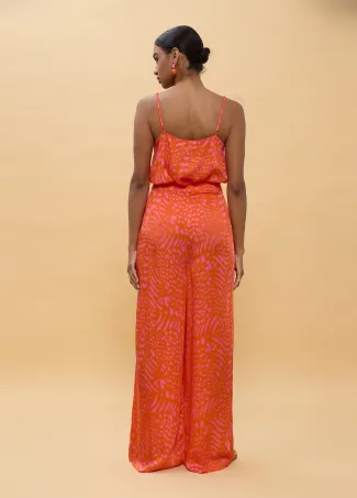 Spotted print camisole top