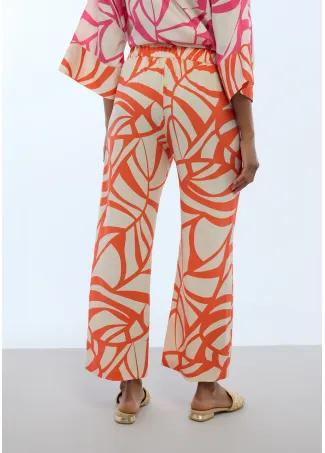 Culotte print hojas