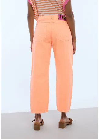 Pantalón carrot fluor