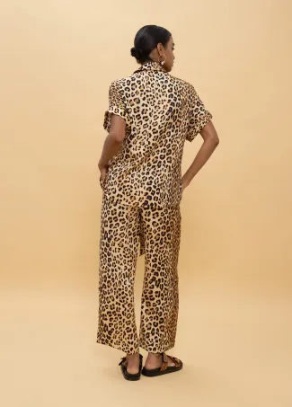 Pantalón estampado animal