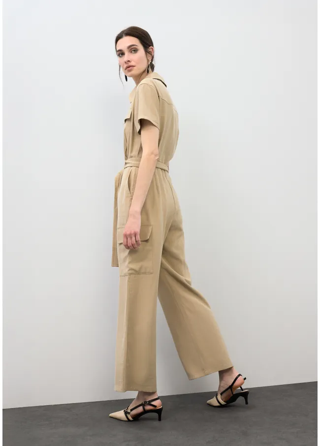 Mono cargo manga corta