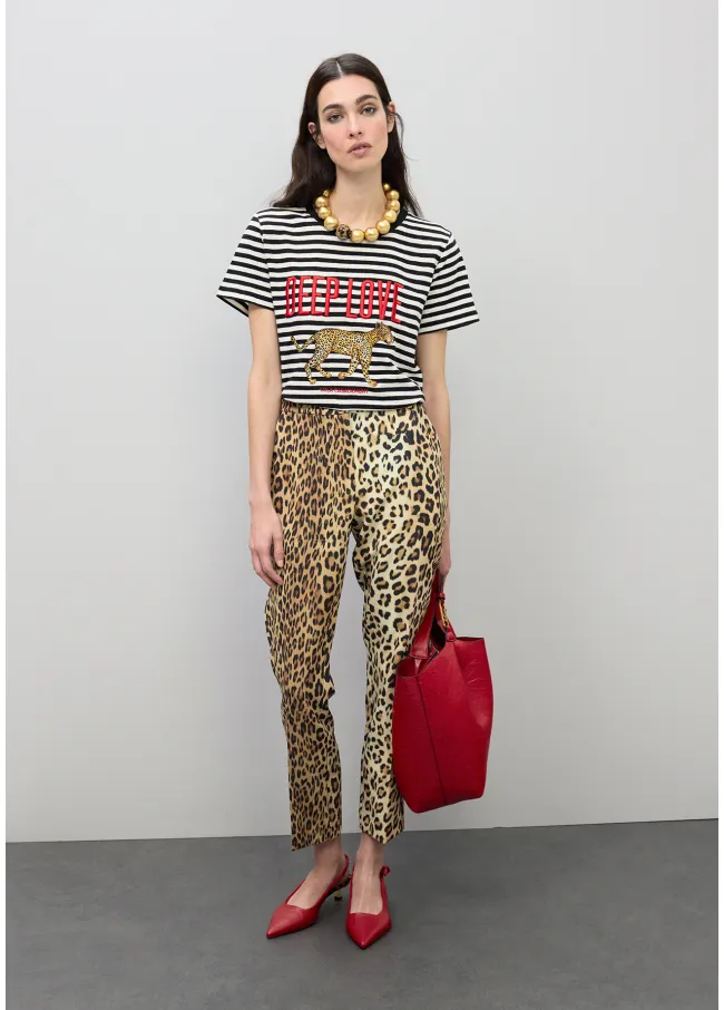 Striped Deep Love T-shirt