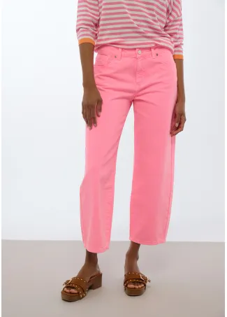 Pantalón carrot fluor