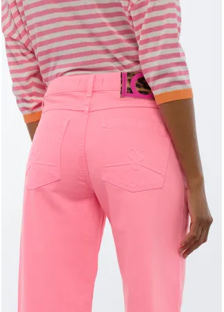 Pantalón carrot fluor