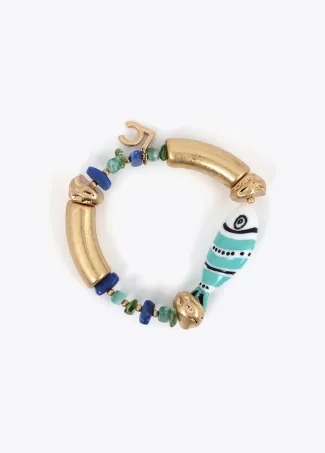 Adjustable fish bracelets