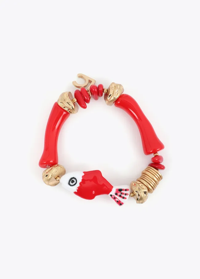 Adjustable fish bracelets