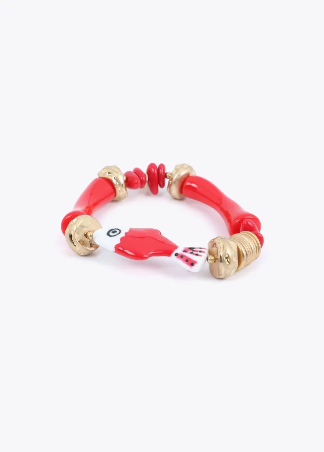 Adjustable fish bracelets