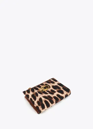 Animal print purse