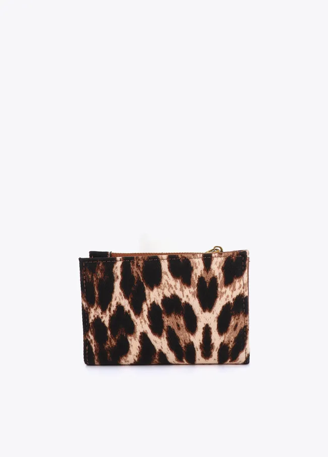 Monedero animal print