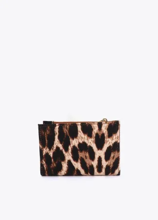 Animal print purse