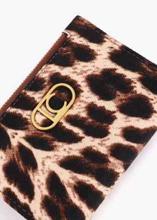 Animal print purse