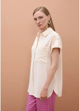Camisa sin mangas bolsillos
