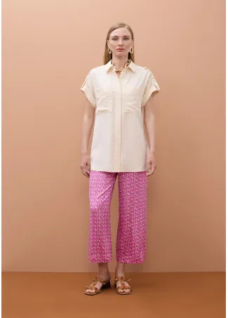 Camisa sin mangas bolsillos