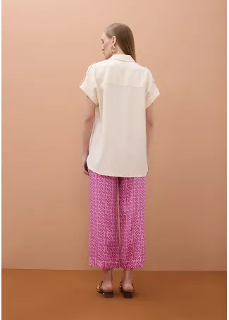 Camisa sin mangas bolsillos
