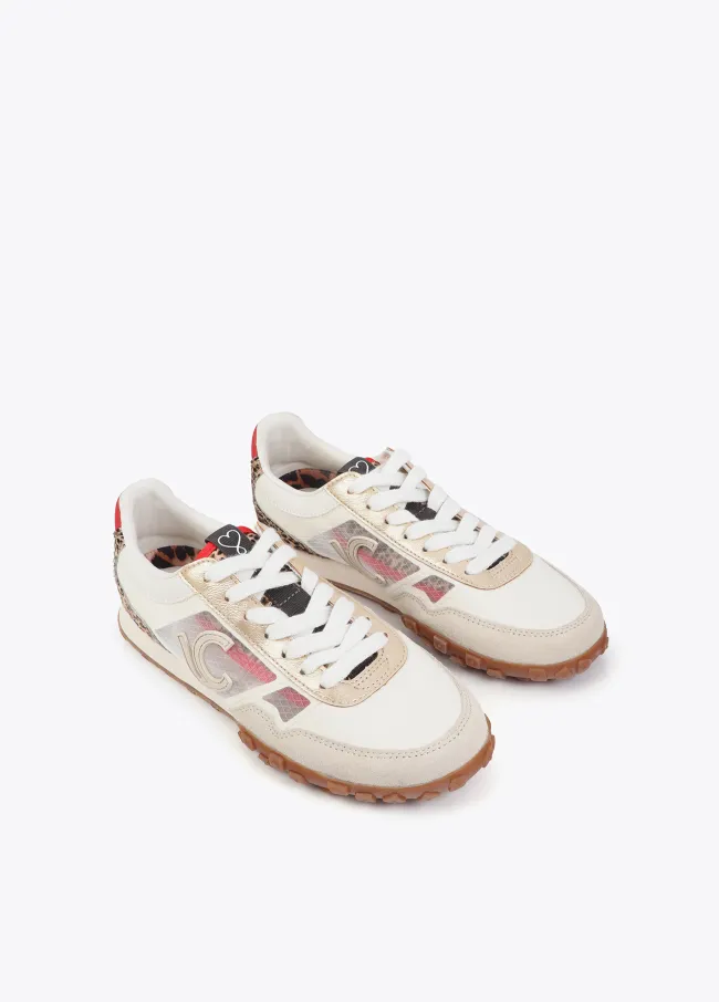 Mesh trainers in different fabrics