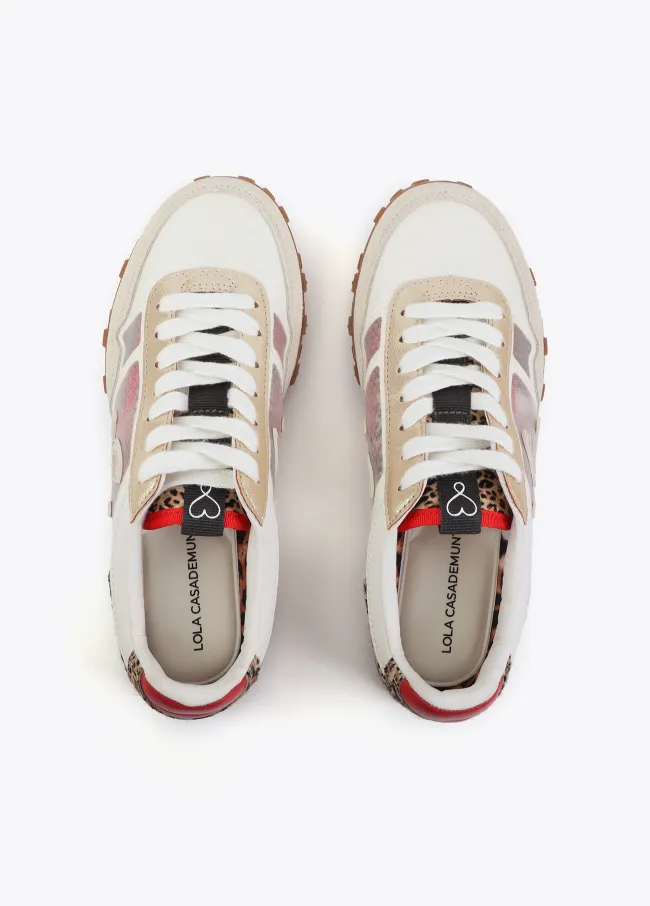 Mesh trainers in different fabrics