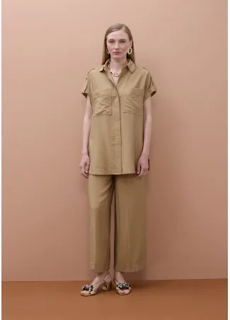 Flowy culotte trousers