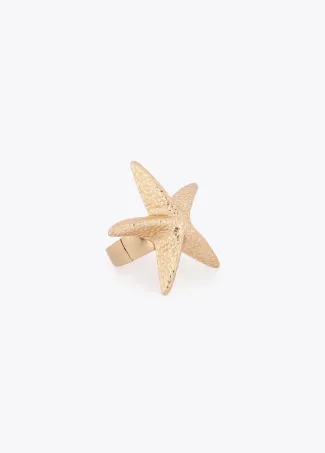 Metal star ring