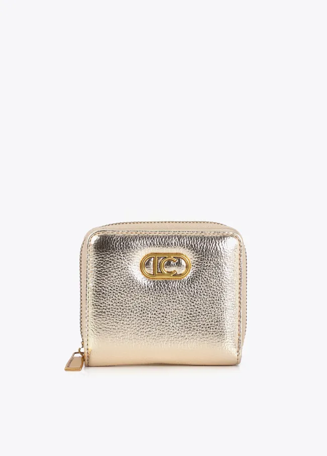 Metallic purse