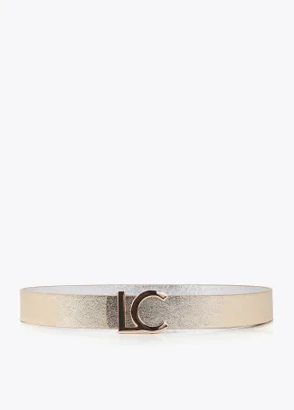 Cinturón reversible hebilla LC bicolor