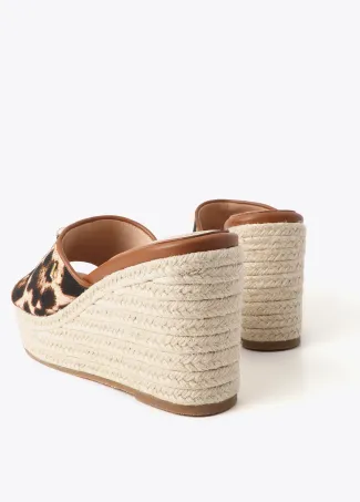 Cuña de estampado animal