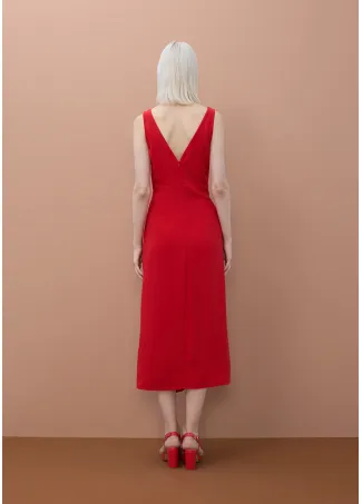 V-neck dress