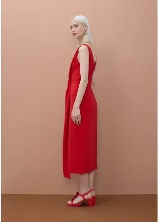 V-neck dress
