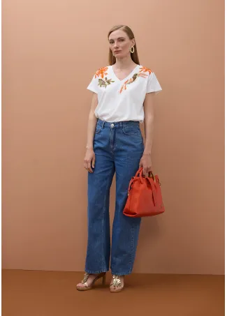 Camiseta tucan con joyas
