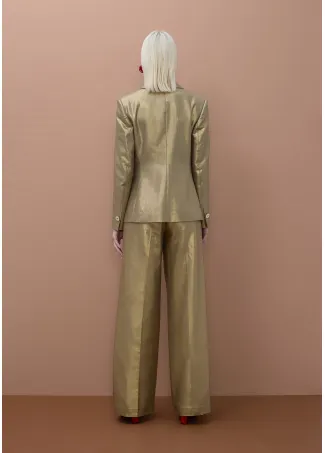 Metallic culottes