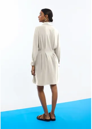 Vestido camisero botones