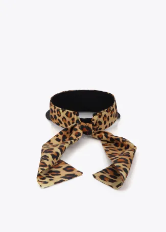 Striped fabric visor