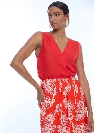 Falda pareo estampado paisley
