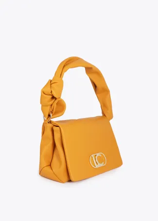 Crossbody bag with knotted strap